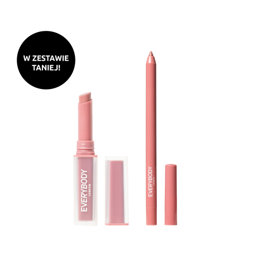 Lip Combo - konturówka Rosewood pomadka Ballerina