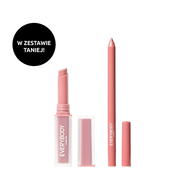 Lip Combo - konturówka Rosewood pomadka Ballerina