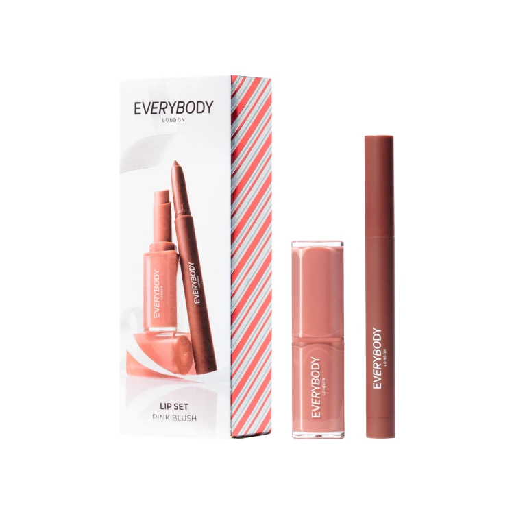 zestaw świąteczny Everybody London Lip Set Pink Blush