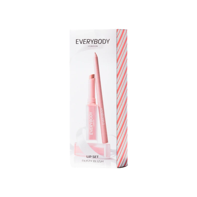 Zestaw świąteczny Lip Set Dusty Blush Everybody London