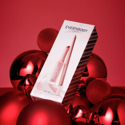 Everybody London Lip Set konturówka Blush Icing i pomadka Dusty Silk